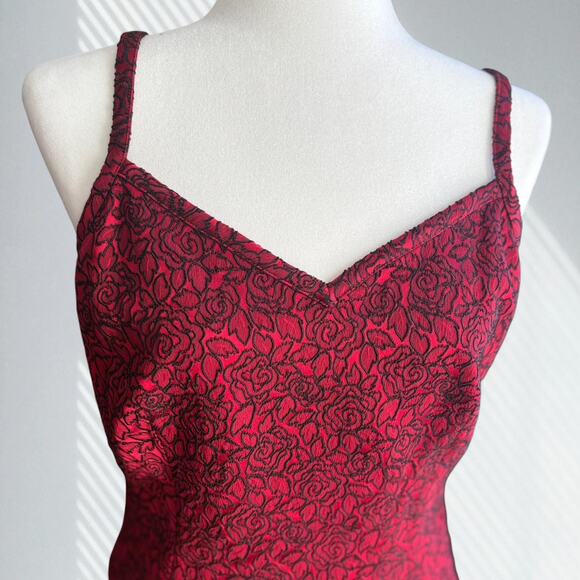 Nwt Doncaster red jacquard corset top - Picture 3 of 5